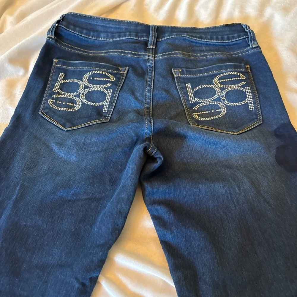 bebe Dark Blue Skinny Jeans - Slim Stretch Denim size 26